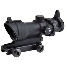 Ottica ACOG 4x32 con Reticolo Illuminato e Tacche Superiori nera AIM-O