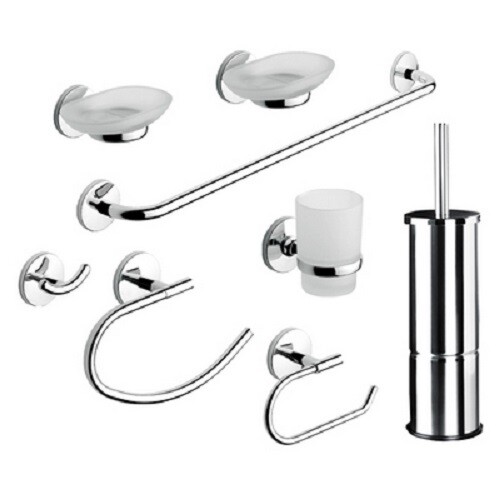 Set accessori bagno ottone - accessori,