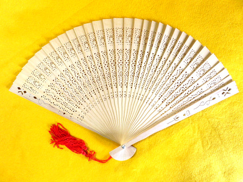 Ventaglio vintage signora in - ventaglio,