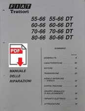 FIATAGRI 55-66 60-66 70-66 80-66 e DT Manuale officina riparazione trattore ITA