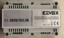 COMMUTATORE AUTOMATICO 3 TARGHE ESTERNE AUDIO CITOFONO ELVOX 839/303.06