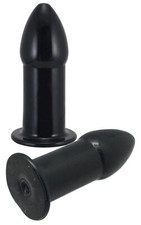 Plug anale nero grande fallo