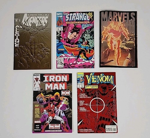 Mixed lot marvel comic - (5),