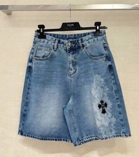 Pantaloncini di jeans cromati