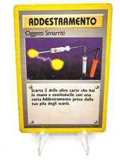 Carta pokemon OGGETTI SMARRITI