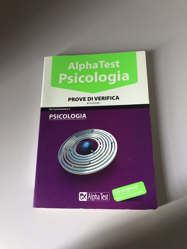 Alpha test psicologia prove - ,,