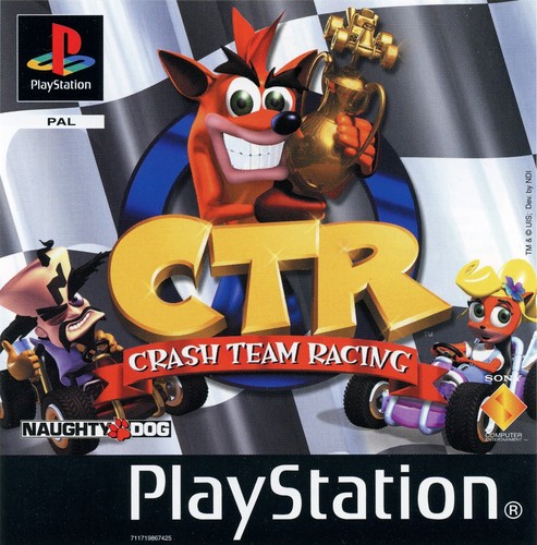 Crash team racing ps1 solo - racing,