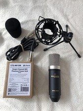 Microfono, power unit e