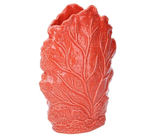 Vaso corallo ceramica - corallo,