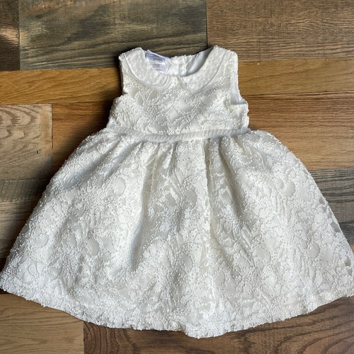 Vestito bimba pizzo bianco - pizzo, 18m