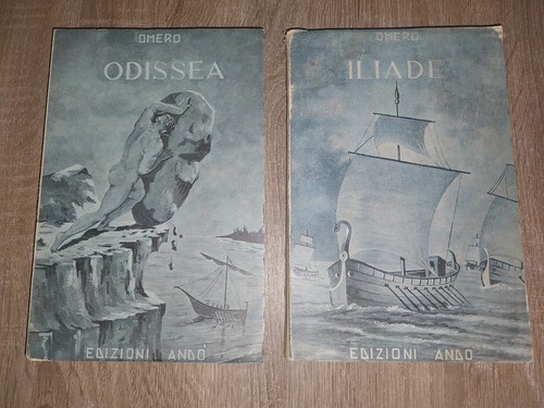 Omero odissea iliade - omero, ;