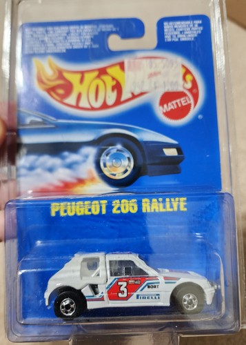 Hot wheels peugeot 205 rallye - peugeot,
