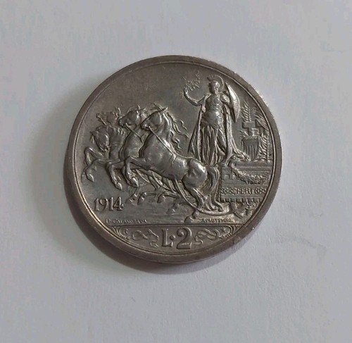 Lire 1914 quadriga - 2,