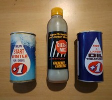 Lattine Da Collezione Bottiglietta Olio Fiat Diesel Nuove