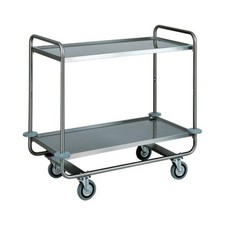 Carrello servizio 2 piani
