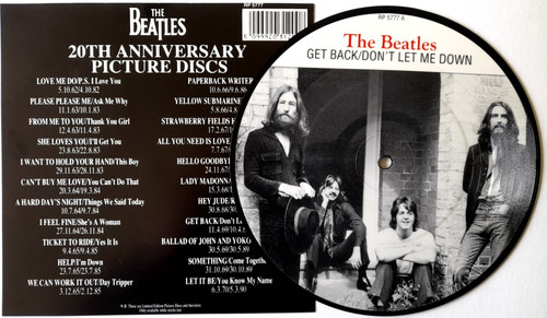 Mint beatles picture disc - mint!,