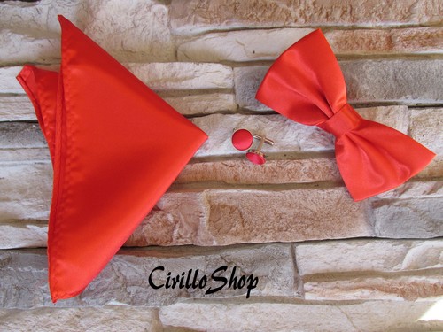 Papillon fazzoletto gemelli - papillon,