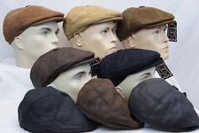 Cappello Da Golf Gatsby In Pelle Shearling 100% In Vello Di Pecora 8 Colori