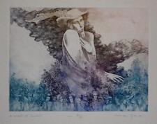 ZSUZSA EGRESI - AMANTI DI SINDBAD - INCISIONE FIRMATA