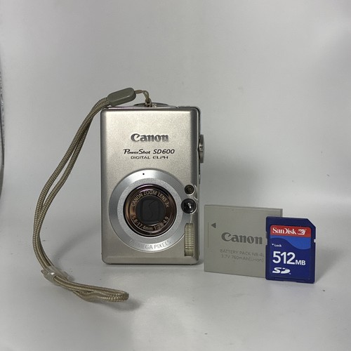 Canon powershot sd600 digital - canon,