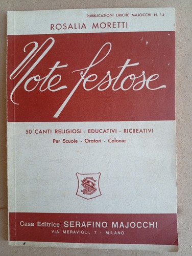 Note festose canti - note,