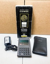 Calcolatrice elettronica vintage Sharp Elsi-Mate EL-122 in scatola originale - funzionante