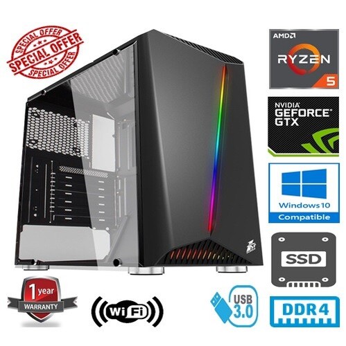 Gaming amd ryzen 3600x - 5,