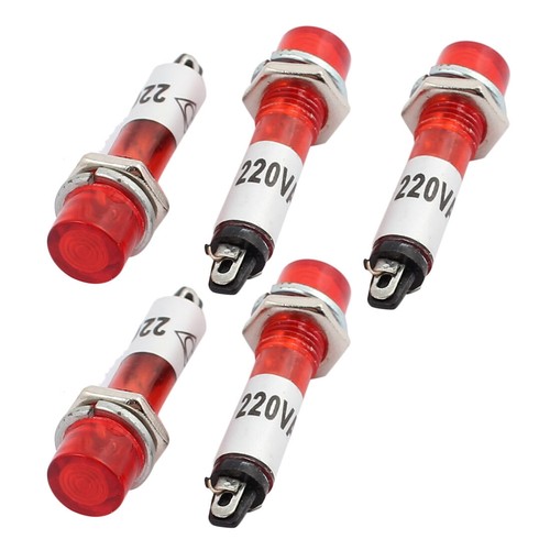 5pz ac220v plastica 7mm - 5pz,