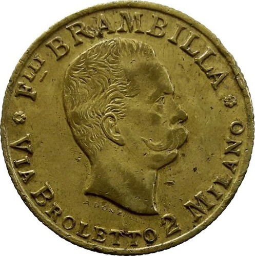 Gettone lli brambilla via - brambilla,