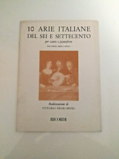 Arie italiane del sei - 10,