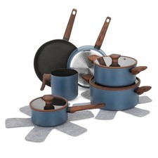 Batteria pentole 11 pezzi Blue