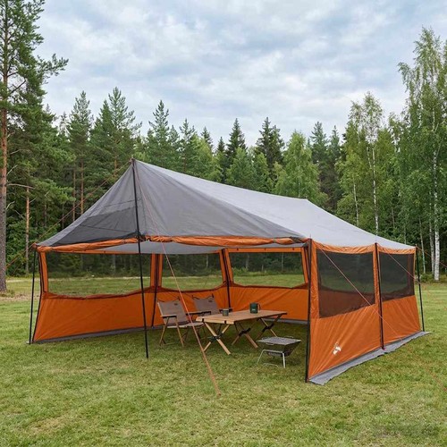 Tenda familiare con tetto - tenda,