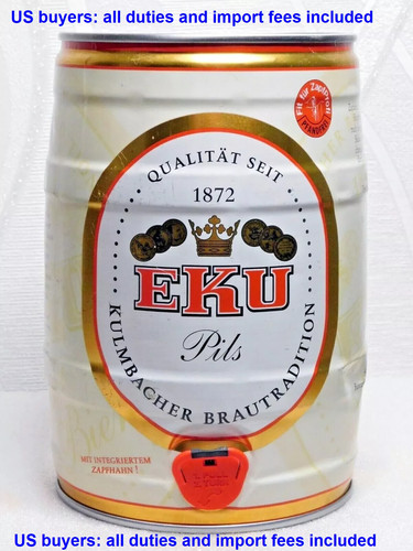 Botte birra vuota eku - eku, fusto