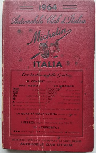Guida michelin anno 1966 - guida, usato