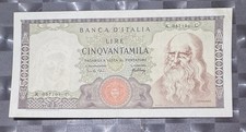 50000 Lire Leonardo Decreto 3