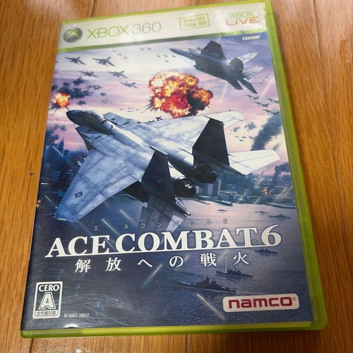 Xbox 360 ace combat - xbox, fuochi