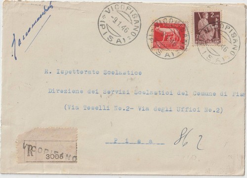 Italia 1946 lupa 2l - lupa, +