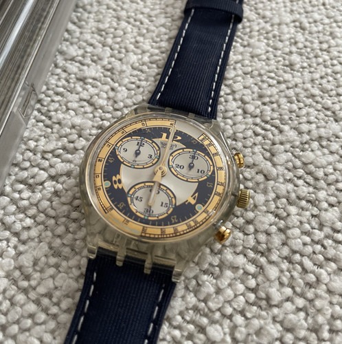 Swatch chrono blue - swatch,