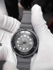 SEIKO PROSPEX Cinghia Silicone Grigio Solare Immersione Sport 200M Impermeabile SNE563P1
