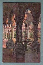 C.C.R.V.E. n. 4 IL CHIOSTRO DI MONREALE illustrata SABATINO MIRABELLA