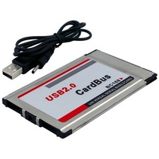 2X Adaptateur de Carte PCMCIA
