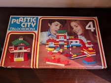 Scatola Costruzioni Vintage Plastic City 4 Italo Cremona