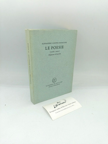 Poesie contini bonacossi - poesie",