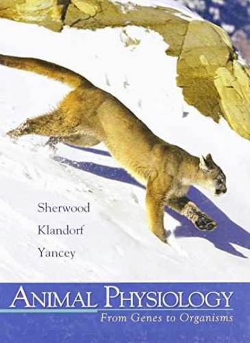 Animal physiology - animal, physiology: