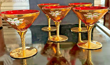 SET 5 Bicchieri da Vino MURANO