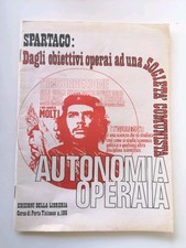 Autonomia Operaia Spartaco Ed. Della Libreria