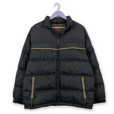 Piumino Nike Vintage nero 1999 con zip - Taglia 178 uomo