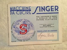 MACCHINE DA CUCIRE SINGER LAVORARE A MANO A PEDALE MOTORE ELETTRICO 