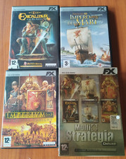 MULTI STRATEGIA DELUXE  EXCALIBUR, PATRICIAN II IMPERIUM PER PC DA COLLEZIONE