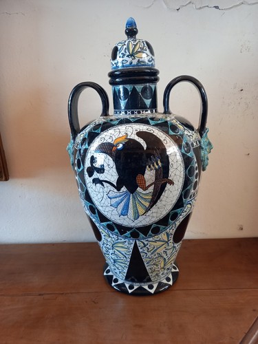 Grande vaso antico molaroni - vaso,
